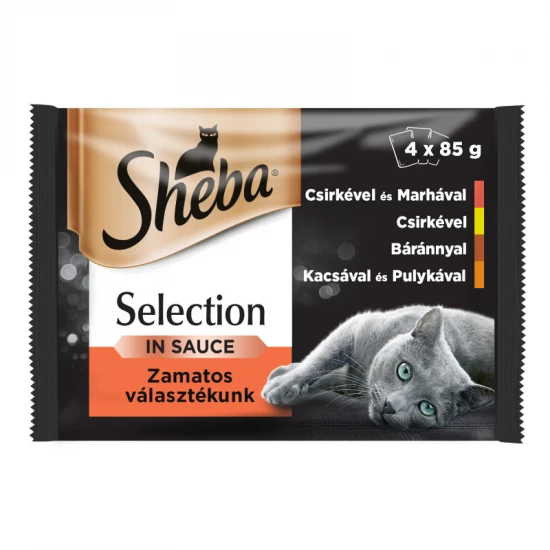 Sheba alutasak Multipack Cuisine Húsos 4x85g Sheba alutasak Multipack Cuisine Húsos 4x85g