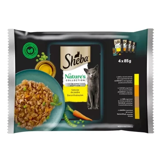 Sheba alutasak Multipack Natures Baromfi 4x85g