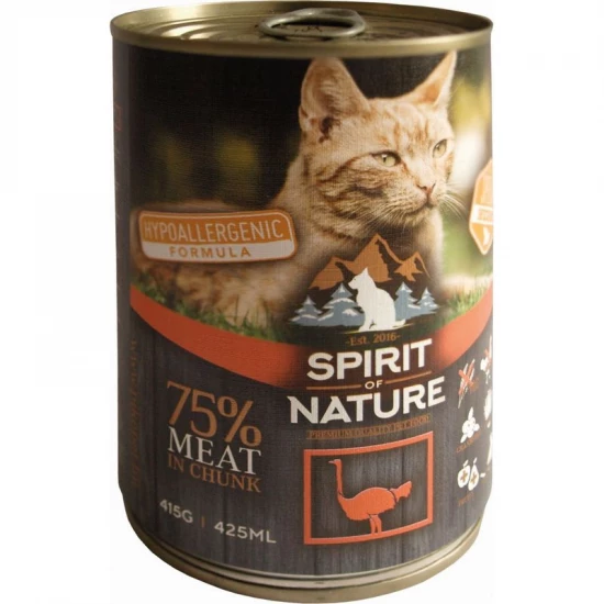 Spirit of Nature Cat konzerv Strucchússal 415g