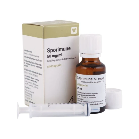 Sporimune oldat 50 mg/ml 25 ml