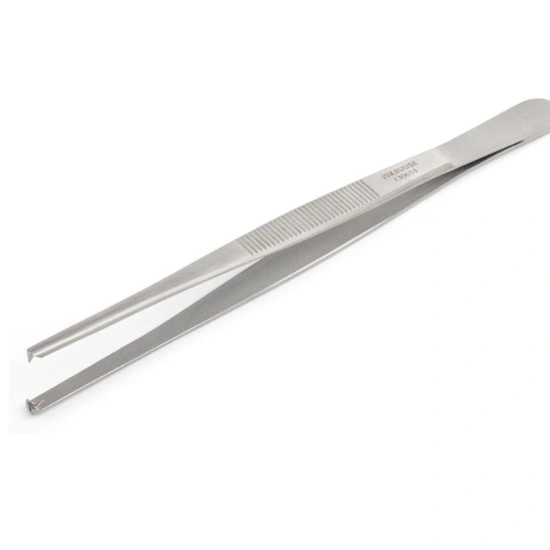 Standard szövetszorító csipesz, 16 cm / 6,3", 1x2 fogazat KRUUSE