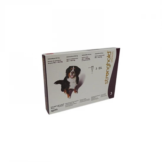 Stronghold 360 mg 40-60 kg kutyáknak 3 ml bordó 3x