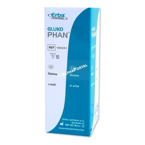 Tesztcsík Glukophan (Cukor) 50x