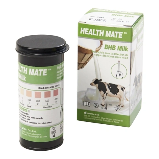 Tesztcsík Health Mate BHB Milk 25 db