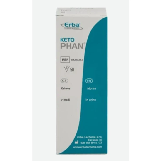 Tesztcsík Ketophan 50x