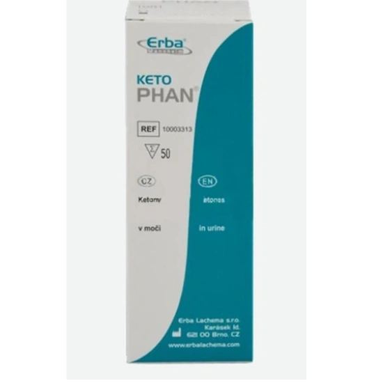 Tesztcsík Ketophan 50x
