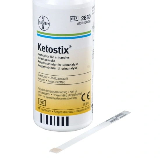 Tesztcsík Ketostix 50x