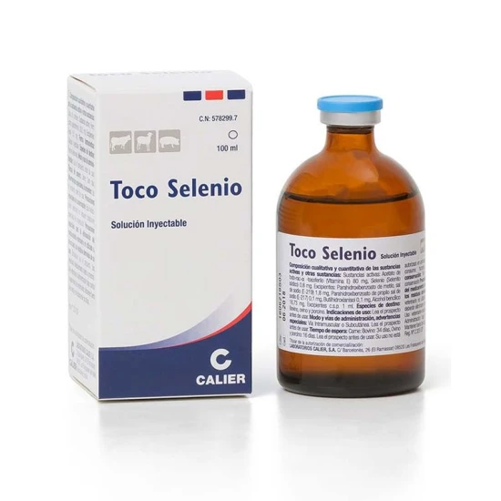 Toco Selenio oldatos injekció 100 ml