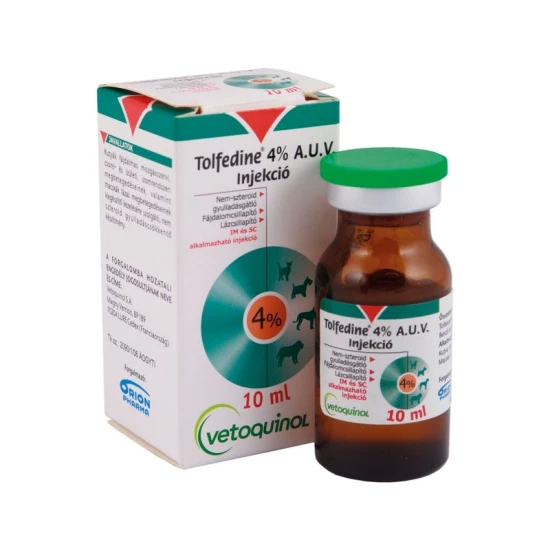 Tolfedine 4% injekció 10 ml