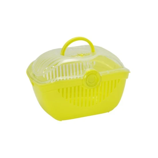 Szállítóbox Kisállatoknak Top Runner Lemon Yellow 39*29*25cm