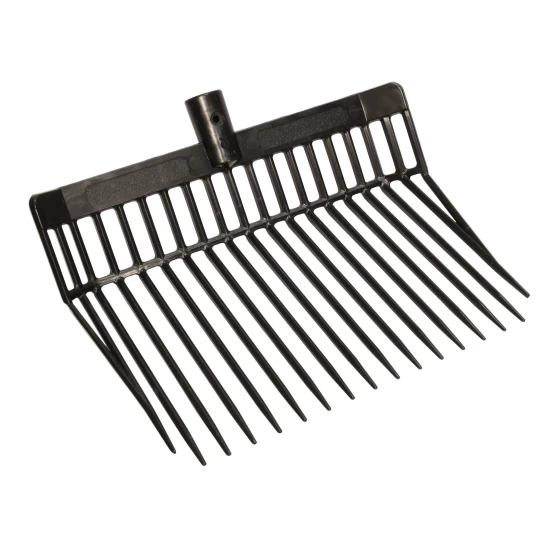 Trágyázóvilla Premium, fekete, nyél nélkül