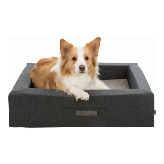 Trixie Ágy Bendson Memóriahabos Szögletes 100x80cm Sötétszürke/Világosszürke