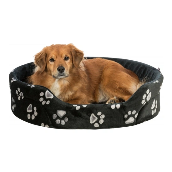 Trixie Ágy Jimmy, Ovális, 75 × 65 cm, Fekete