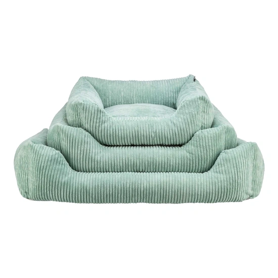 Trixie Ágy Jonna Vital, Kordbársony Plüss, Szögletes, 60x50cm, Zsálya zöld