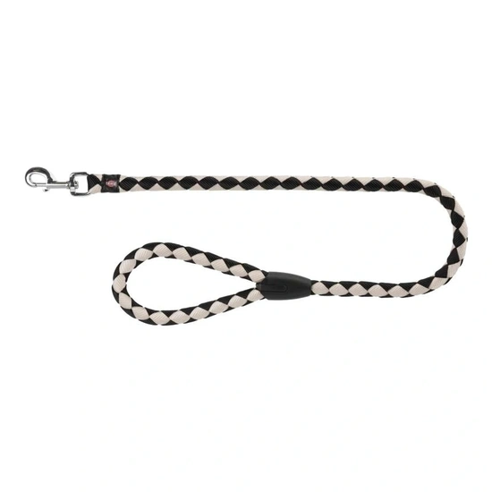 Trixie Cavo póráz L–XL: 1,00 m/18 mm, fekete/ezüst