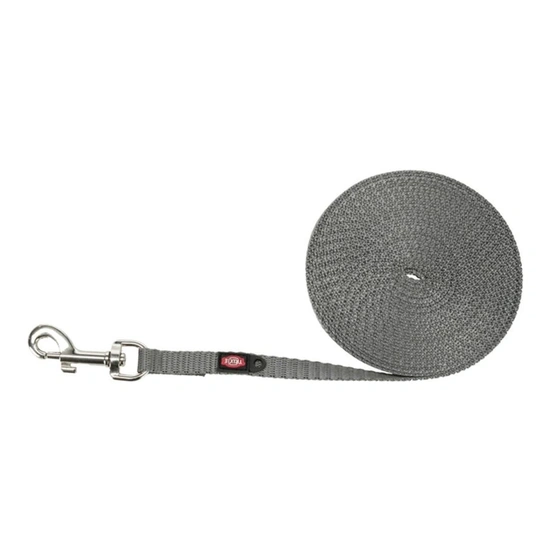Trixie extra könnyű nyomkövető póráz XS–S: 15 m/10 mm, grafit