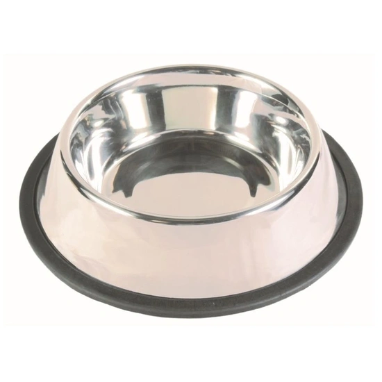 Trixie fém tál gumiperemmel 0,7l/21cm