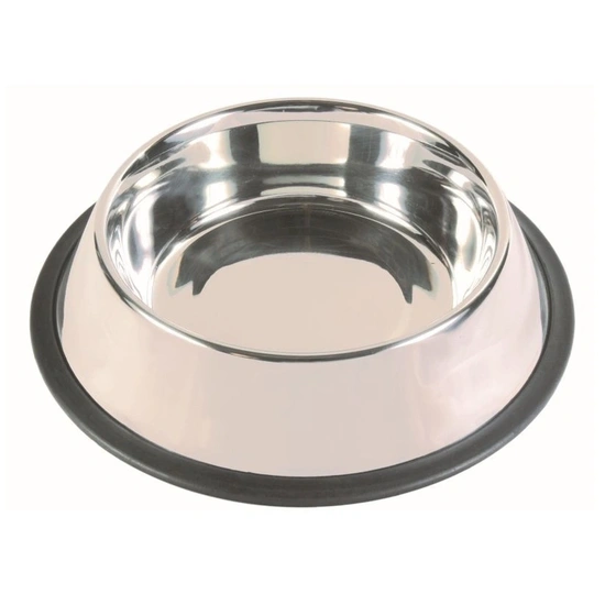 Trixie fém tál gumiperemmel 1,75l