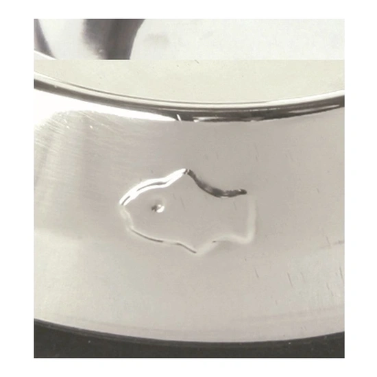 Trixie fém tál nyomott mintával 200ml/15cm