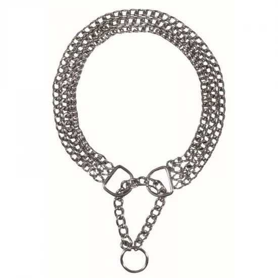 Trixie Fojtó Fém 3 Soros Kombinált 65cm/2,5mm