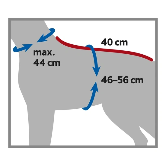 Trixie Fürdőköpeny Kutyának Frottír S 40cm Szürke