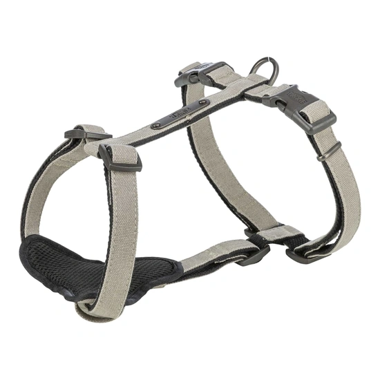 Trixie Hám CityStyle, Pamut, XS–S: 30–44 cm/10 mm, Világos szürke