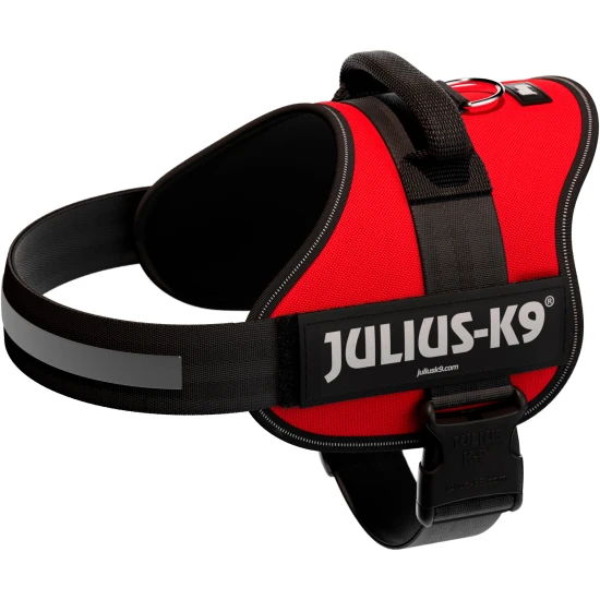 Trixie Hám Julius-K9 2/L–XL: 71–96 cm/50 mm, piros