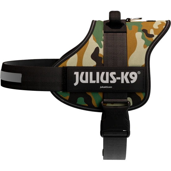 Trixie Hám Julius-K9 Power, 2XL/3: 82–116 cm/50 mm, Terepmintás