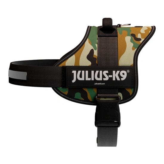 Trixie Hám Julius-K9 Power, 2XL/3: 82–116 cm/50 mm, Terepmintás