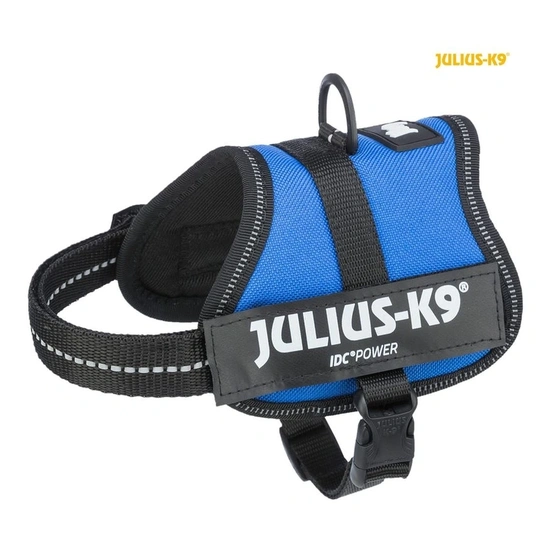 Trixie Hám Julius-K9 Power, 2XS/Baby 2: 33–45 cm/18 mm, Kék