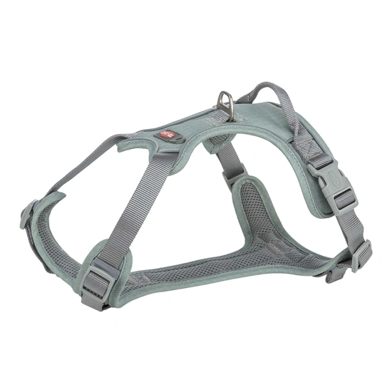 Trixie Hám Premium Active L: 69–87 cm/25 mm, Zsálya zöld