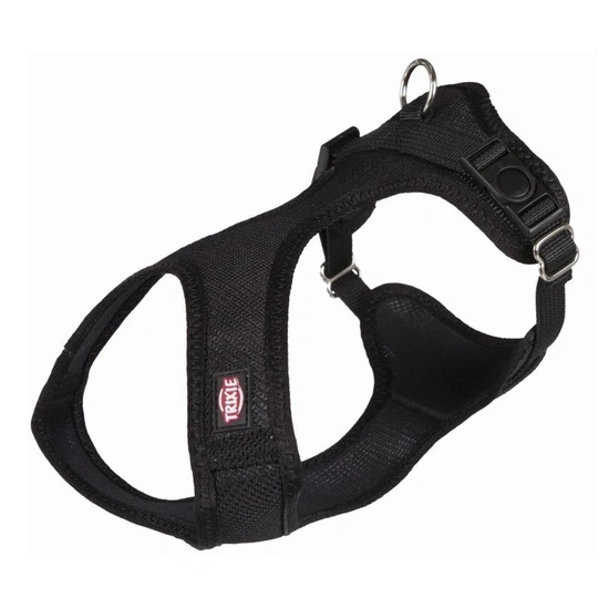 Trixie Hám Túrázáshoz Comfort Soft XXS–XS 25–35cm/15mm Fekete