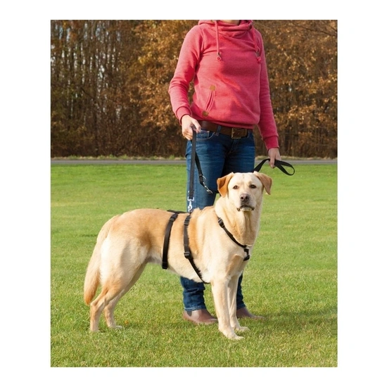 Trixie Hám visszatartó L-Xl 75-100cm/25mm fekete