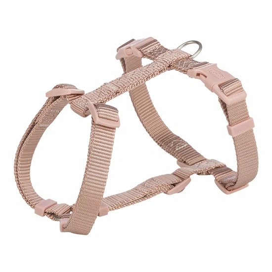 Trixie Hám-H Premium L: 60-87cm/25 mm, Világos rózsaszín