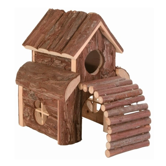 Trixie Ház Fából Hörcsögnek Feljáróval Finn 13×20×20cm