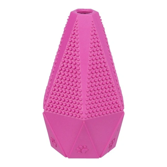 Trixie játék gumi hatszög 12cm, rózsaszín