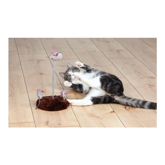 Trixie Játék Macska 2 Rugós Egérrel 15x22cm