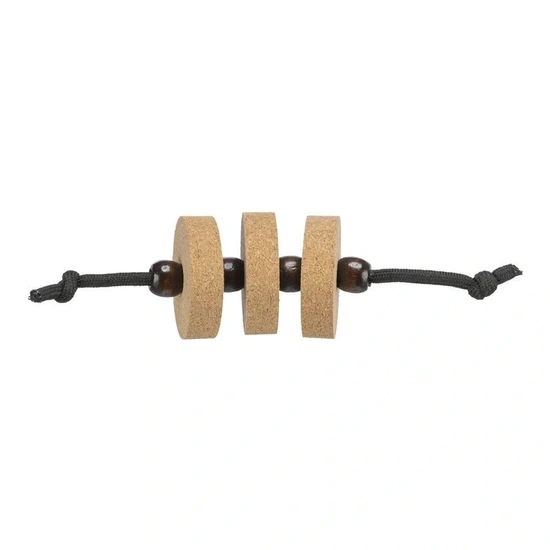 Trixie Játék macskának CityStyle hengerek kötélen parafa/fa 4x14cm