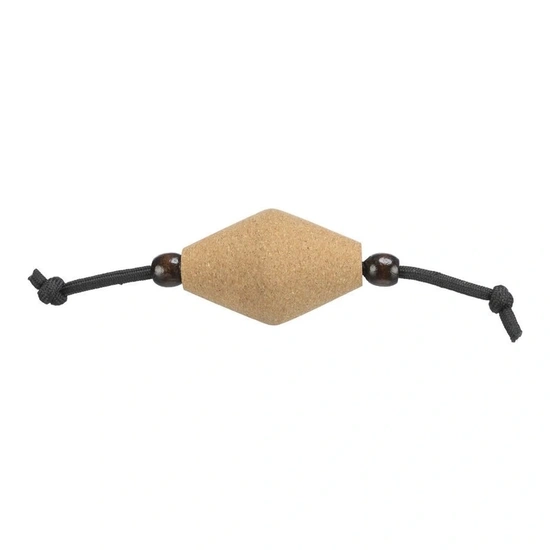 Trixie Játék macskának CityStyle rögbi labda kötéllel paraf/fa 4x17cm