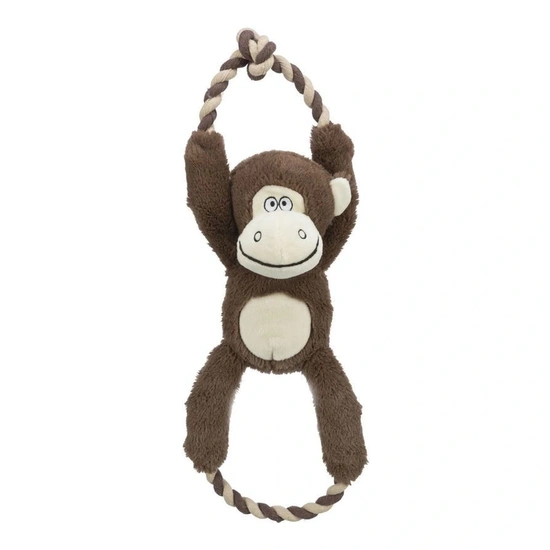 Trixie Játék plüss majom kötéllel 40cm