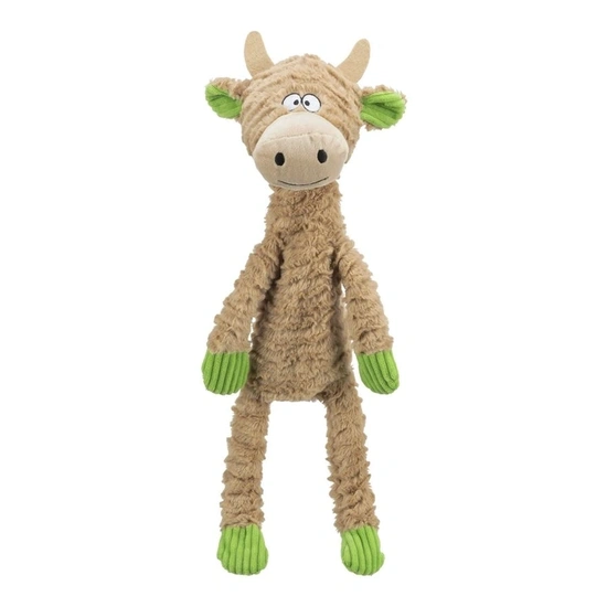 Trixie Játék plüss tehén kötéllel 50cm