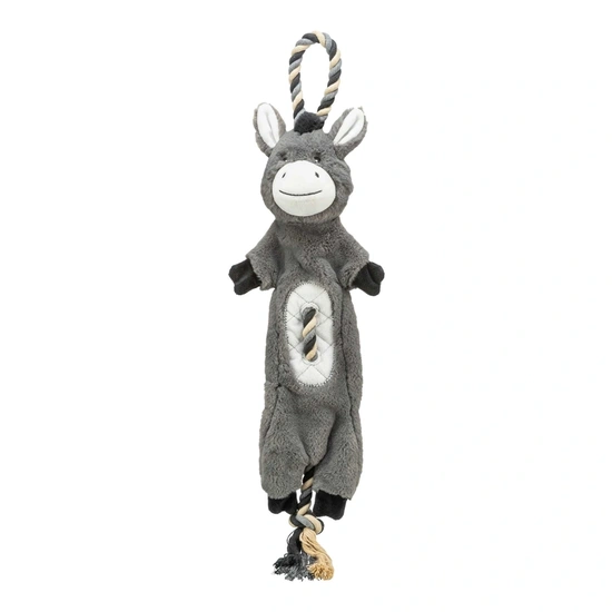 Trixie Játék Szamár, Plüss/Kötél, 66cm