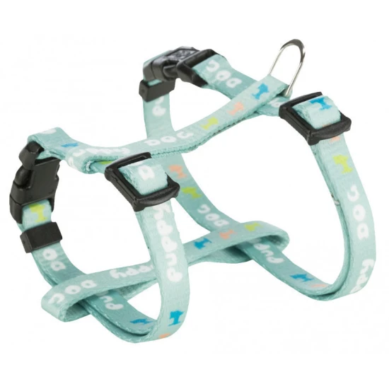 Trixie Junior Puppy Szett Hám+póráz 23–34 cm/8mm 2m menta