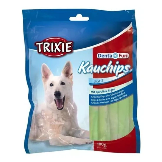 Trixie Jutalomfalat Denta Fun Rágó Chips Light Algás 100g