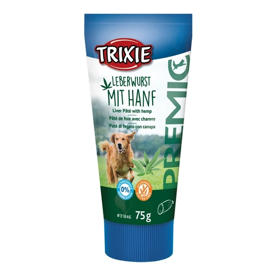 Trixie Jutalomfalat Paszta Kutyáknak, Májas Kenderrel, 75g