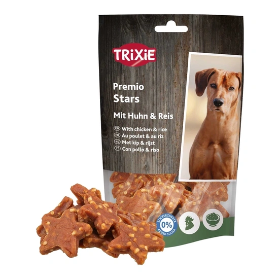 Trixie Jutalomfalat PREMIO Stars Sanck Csillagok Csirkével És Rizzsel, 100g