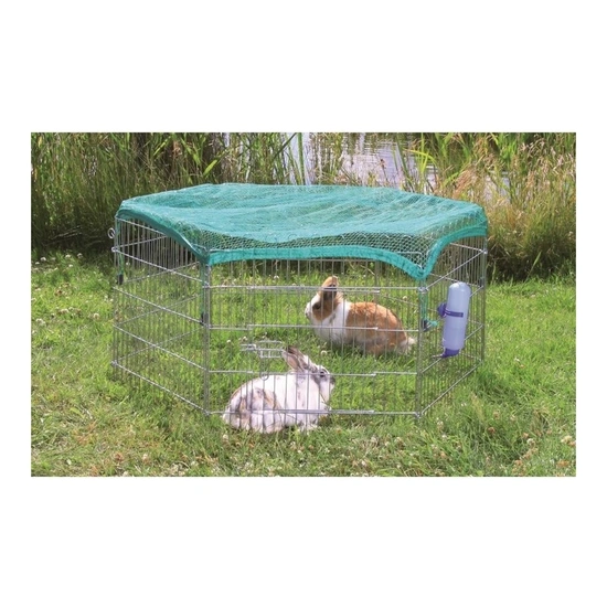 Trixie Ketrec Fém Rágcsálóknak 6db 63×58cm-es Elemből Ajtóval, Védőhálóval
