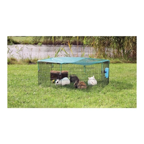 Trixie Ketrec Kültéri, Kölyök Nyulaknak Védőhálóval, o 116 × 38 cm