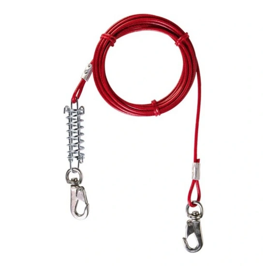 Trixie Kikötő Acél Sodrony Műanyag Bevonattal 8m