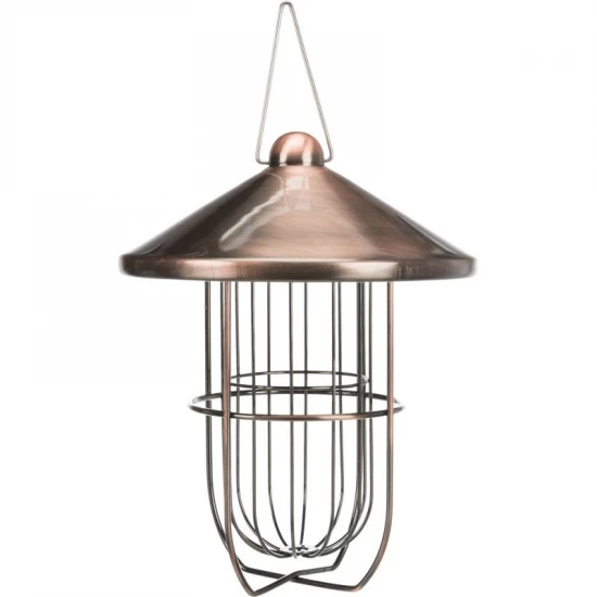 Trixie Kültéri Faggyúgolyó Tartó 3 Férőhelyes, Fém 19x24cm Réz